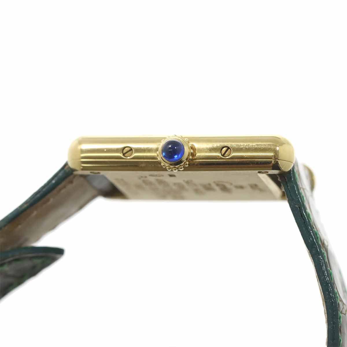 Cartier Must Tank Vermeil Watch White Quartz — view 5