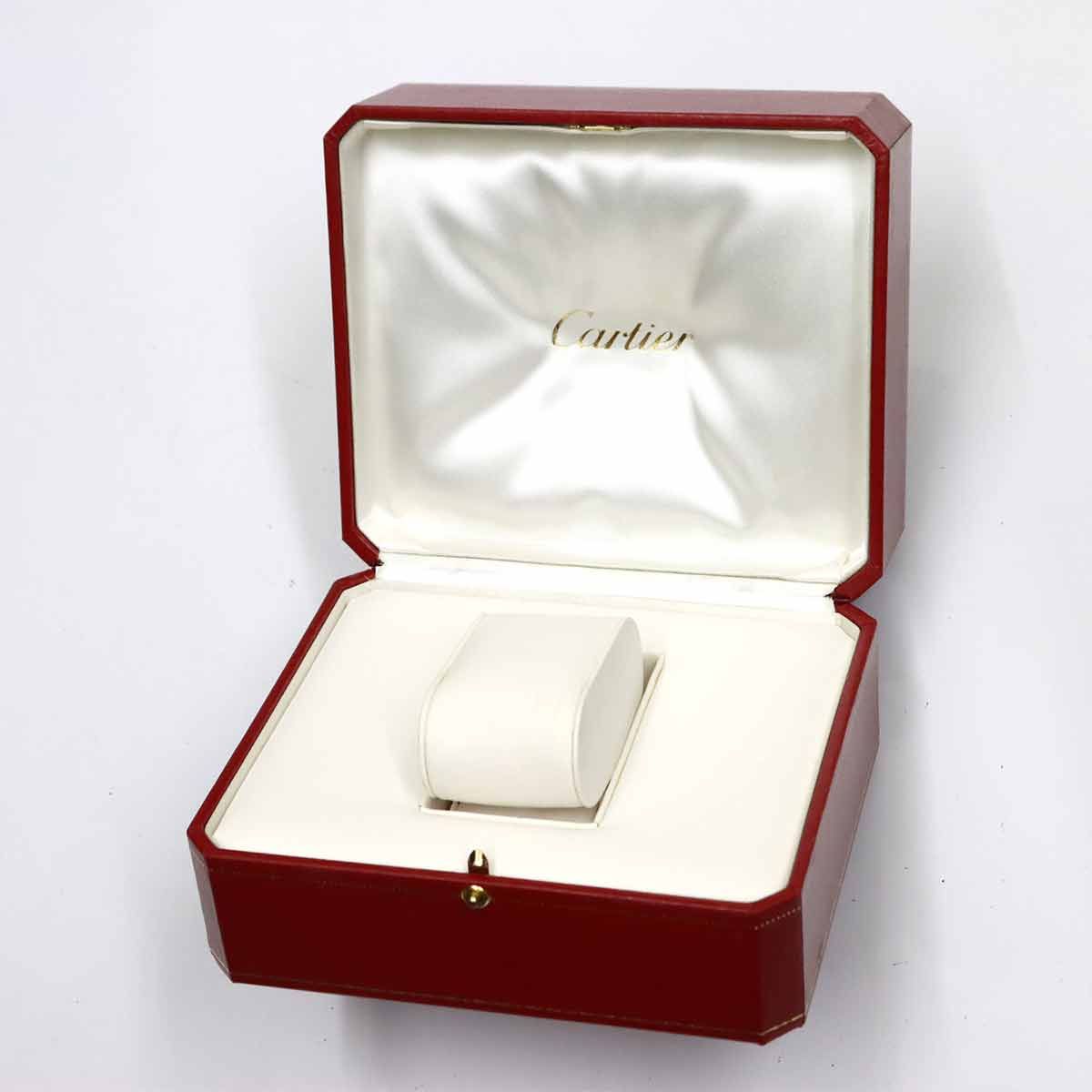 Cartier Santos Galbee SM Watch Ivory Quartz — view 2
