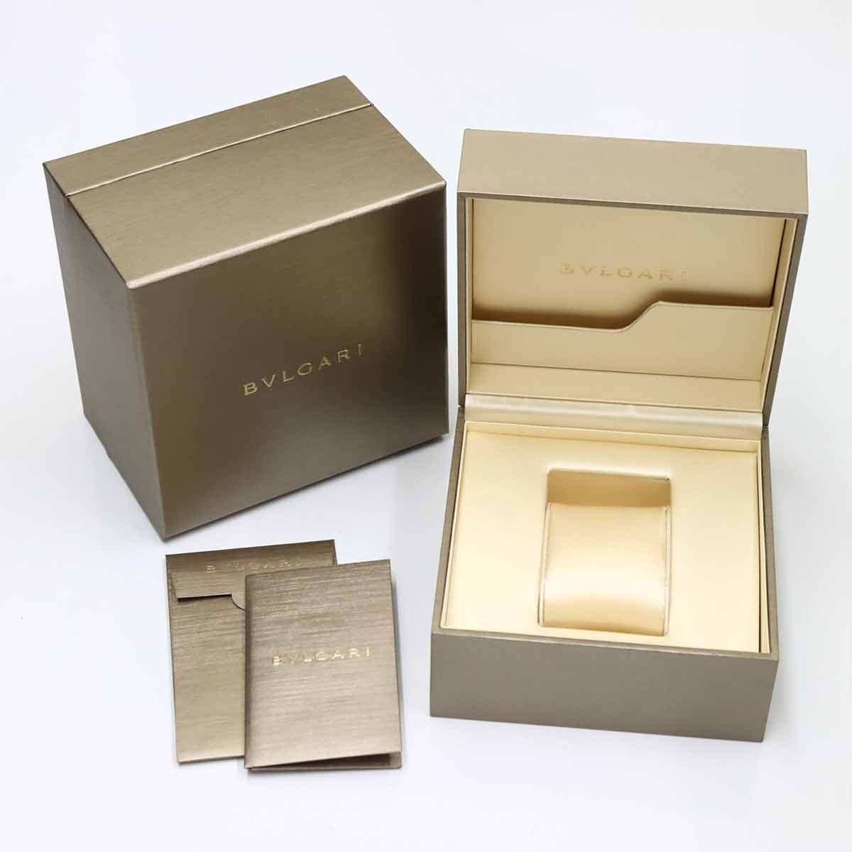 Bvlgari Watch Date Silver PG Pink Gold Automatic Winding — view 2