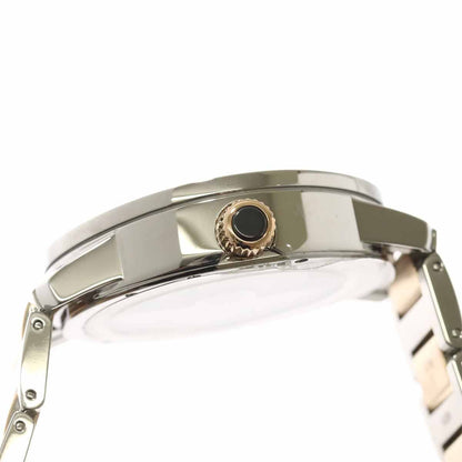 Bvlgari Watch Date Silver PG Pink Gold Automatic Winding — view 6