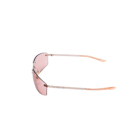 Dior Pop Rimless Sunglasses Eyewear Star Decoration Orange Y2k Metal Frame — view 6