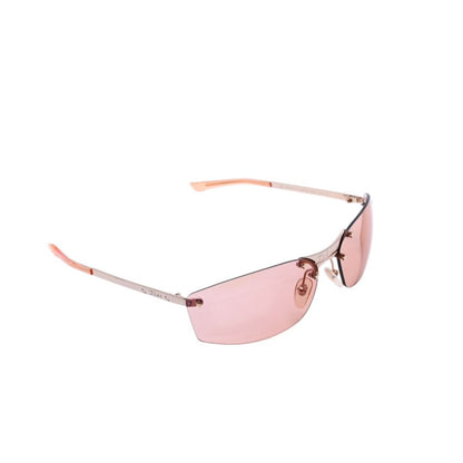 Dior Pop Rimless Sunglasses Eyewear Star Decoration Orange Y2k Metal Frame — view 4