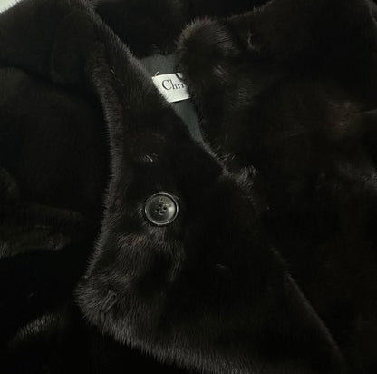 Dior Super Rare Long Coat Galiano Era Mink 40 — view 5