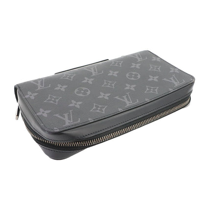 Louis Vuitton Monogram Eclipse Zippy XL Zip Around Wallet Black — view 4