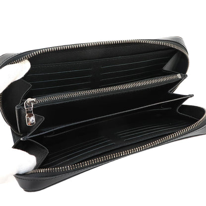 Louis Vuitton Monogram Eclipse Zippy XL Zip Around Wallet Black — view 5