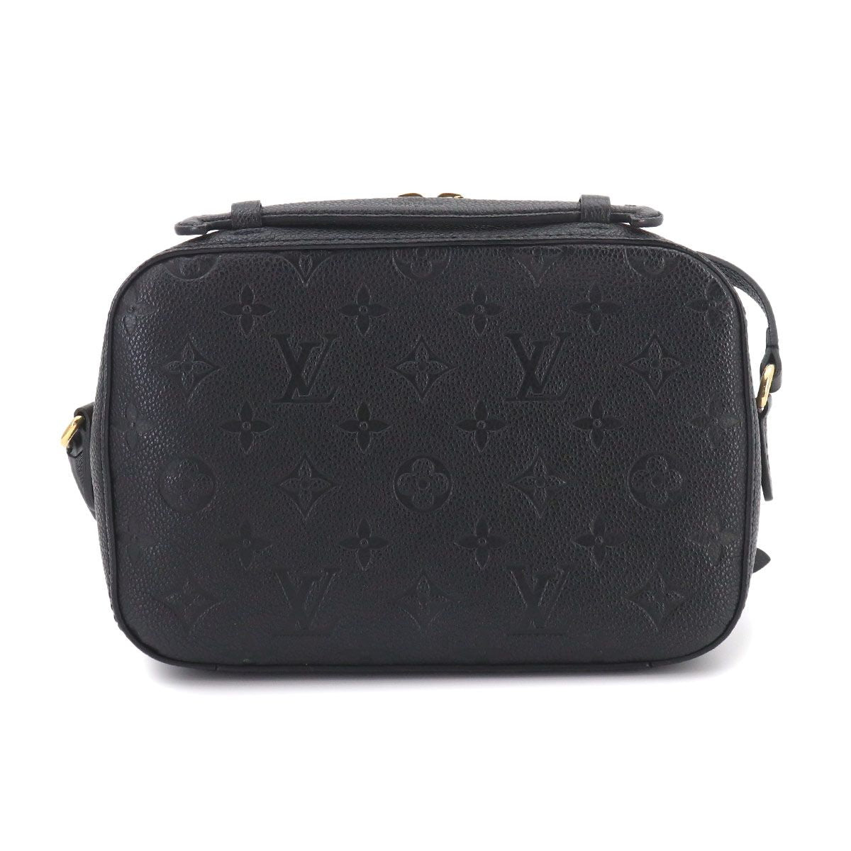 Louis Vuitton Monogram Empreinte Saintonge Shoulder Bag Leather Noir — view 3