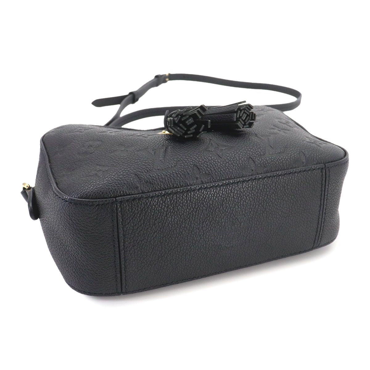 Louis Vuitton Monogram Empreinte Saintonge Shoulder Bag Leather Noir — view 5