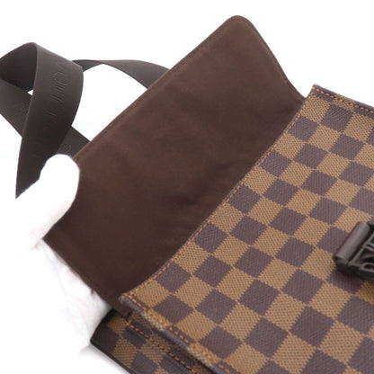 Louis Vuitton Damier Pochette Melville Shoulder Bag Ebene — view 8