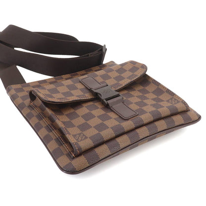 Louis Vuitton Damier Pochette Melville Shoulder Bag Ebene — view 4