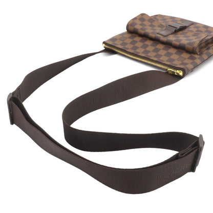 Louis Vuitton Damier Pochette Melville Shoulder Bag Ebene — view 5