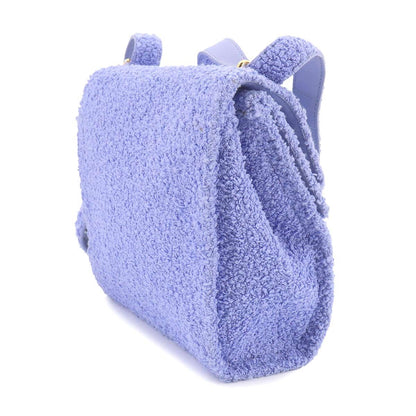 Bottega Veneta the Clip Shoulder Bag Cles Fabric Leather Perwinkle — view 4