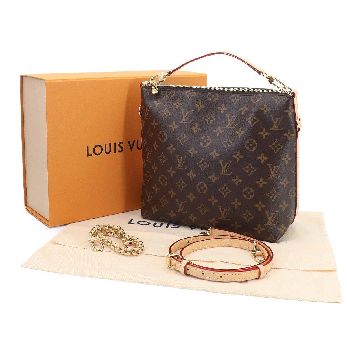 Louis Vuitton Monogram Multipass 2-Way Bag Brown — view 2