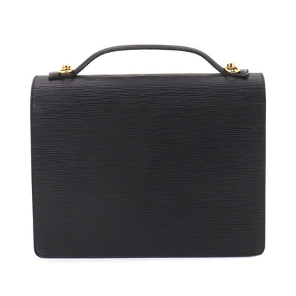 Louis Vuitton Epi Monceau 2-Way Bag Leather Noir — view 2