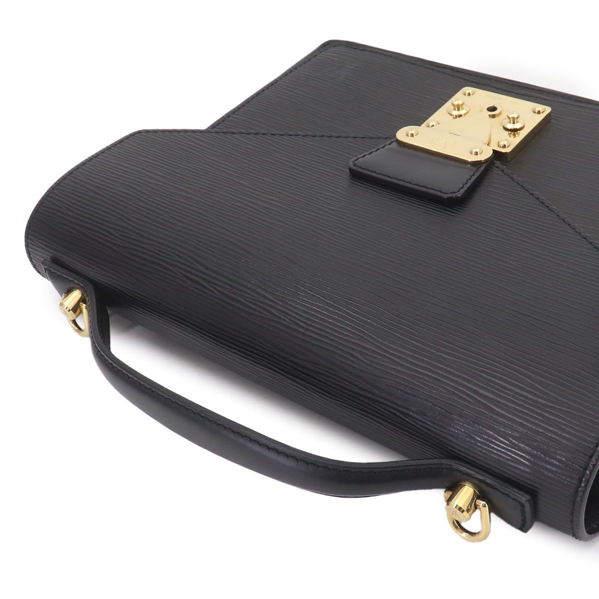 Louis Vuitton Epi Monceau 2-Way Bag Leather Noir — view 5