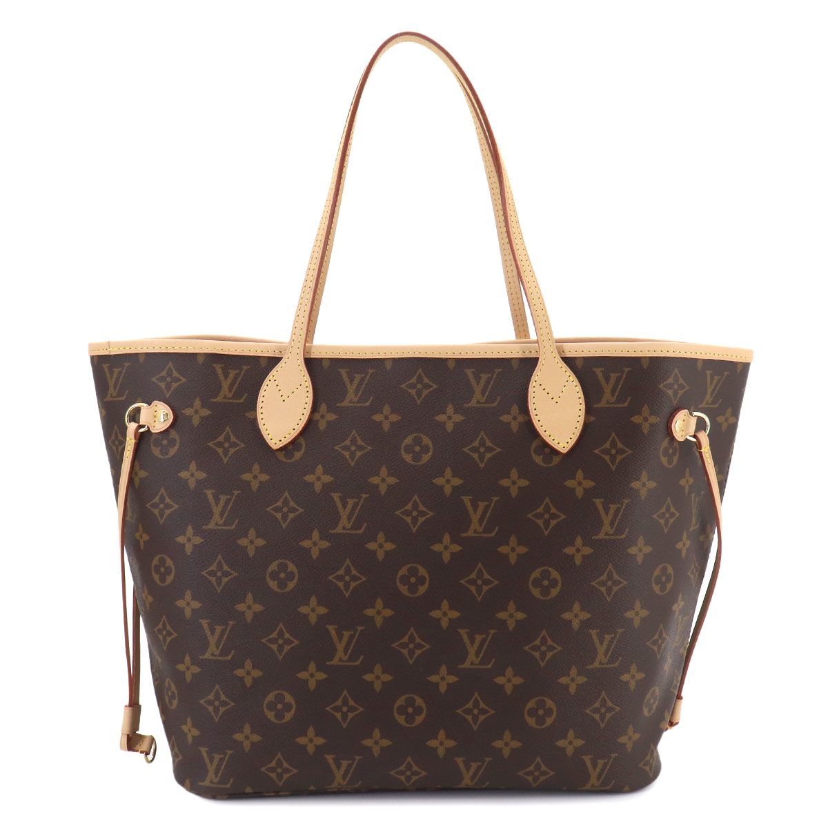 Louis Vuitton Monogram Neverfull Tote Brown Cerise — view 3