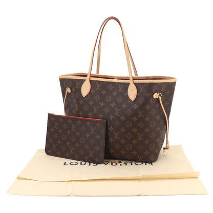 Louis Vuitton Monogram Neverfull Tote Brown Cerise — view 2