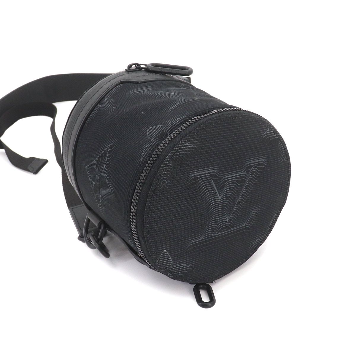 Louis Vuitton Expansion Double Polochon Shoulder Bag Nylon Leather — view 4