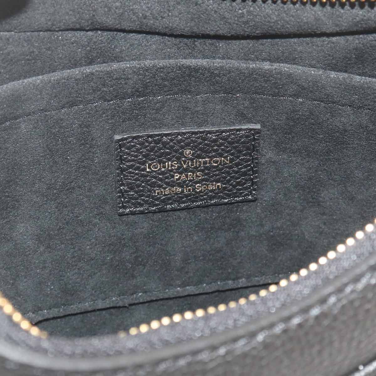 Louis Vuitton Monogram Empreinte Bagatelle NM 2-Way Shoulder Bag Black — view 7