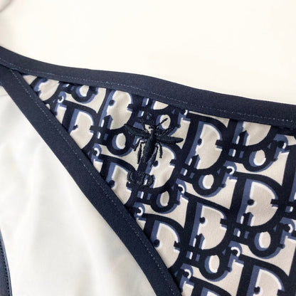 Dior Oblique Technical Fabric Separate Bikini Swimsuit All Over Pattern M — view 7