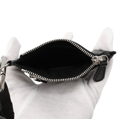 Balenciaga Belt Luca Gold le Cagole with Coin Case Leather 105 Black — view 6