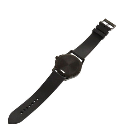 Gucci Timeless Ghost 126.4 SS Rubber Black Quartz Watch Dial — view 4