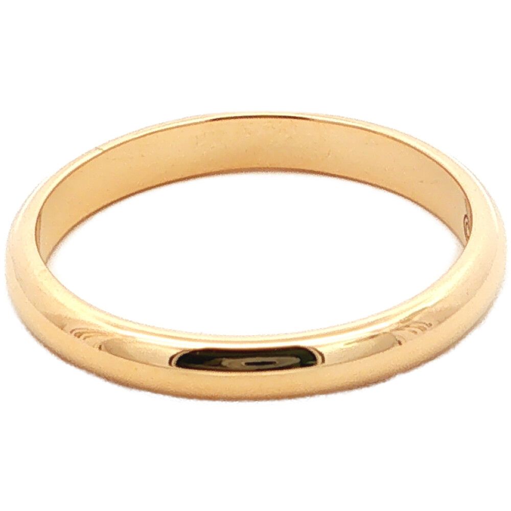 Cartier Wedding Ring Band 18k Yellow Gold — view 3
