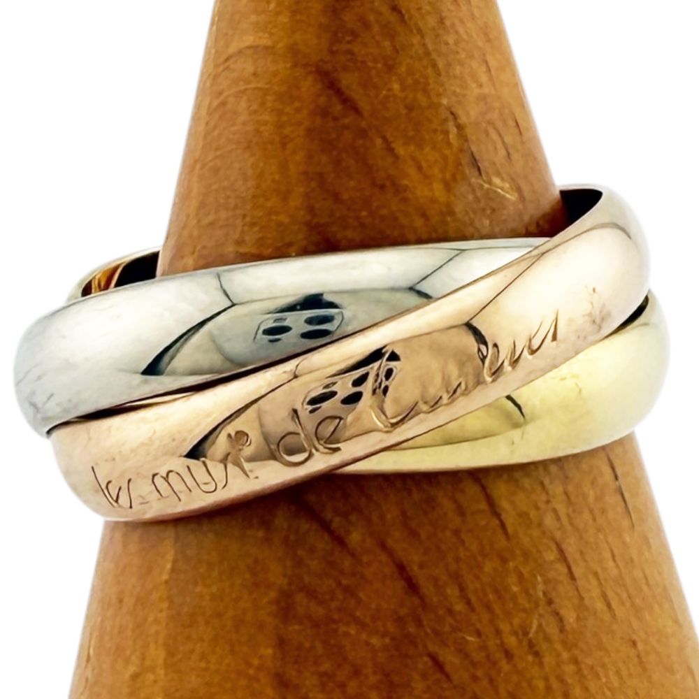 Cartier Trinity Ring 18k Gold