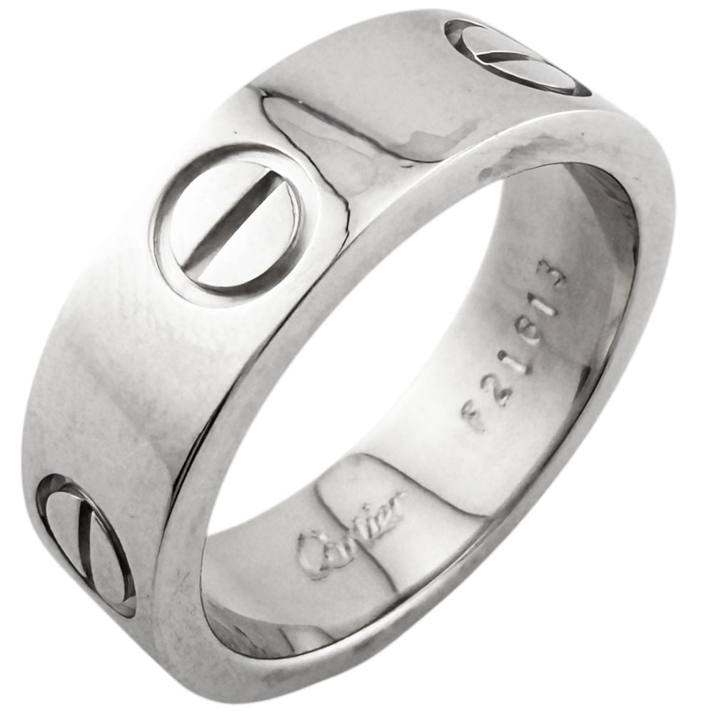 Cartier Love Ring 18k White Gold