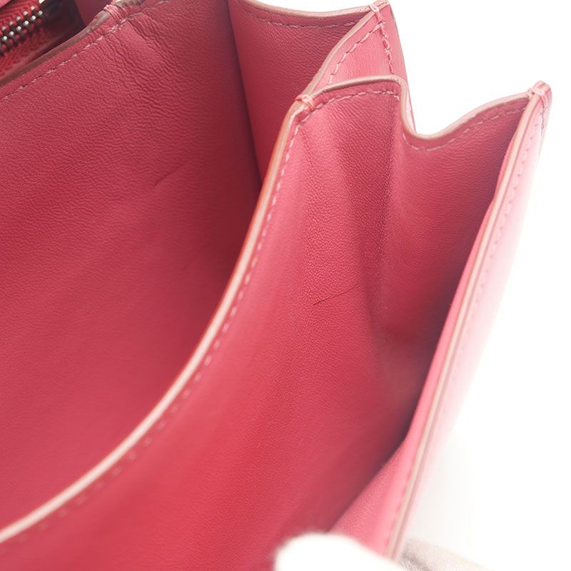 Celine Classic Box Small Leather Shoulder Bag Pink — view 8