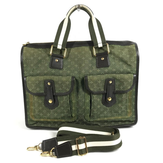 Louis Vuitton Shoulder Bag Sac Marie Kate Monogram Mini Canvas Khaki