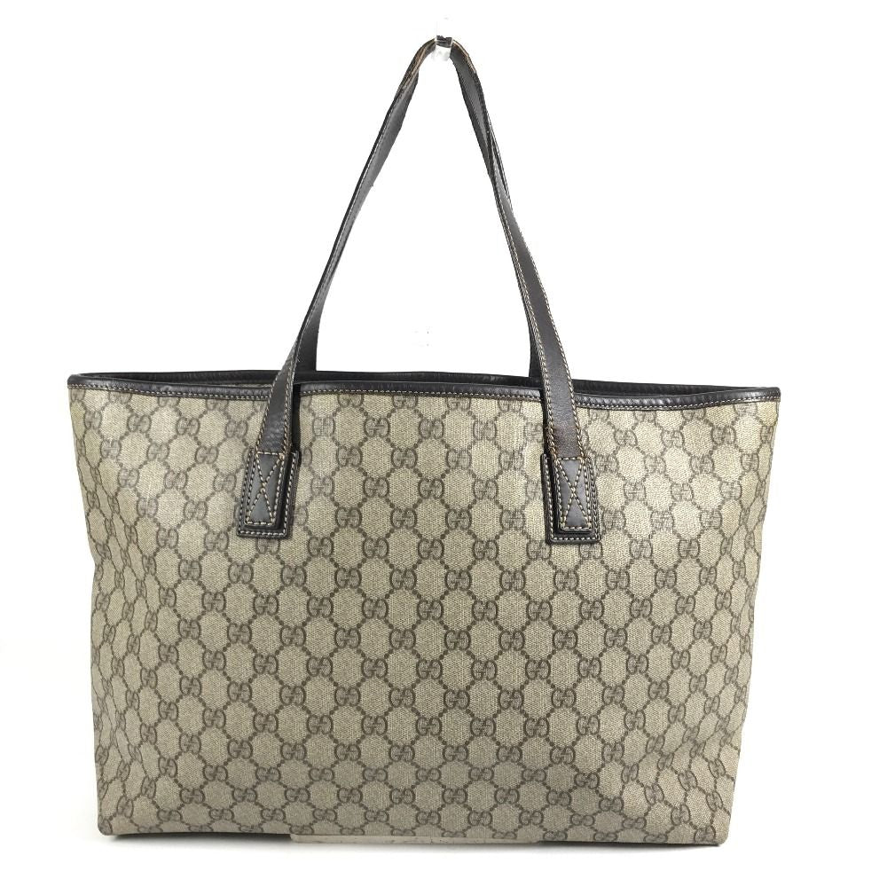Gucci Shoulder Bag GG Logo Supreme Canvas Beige