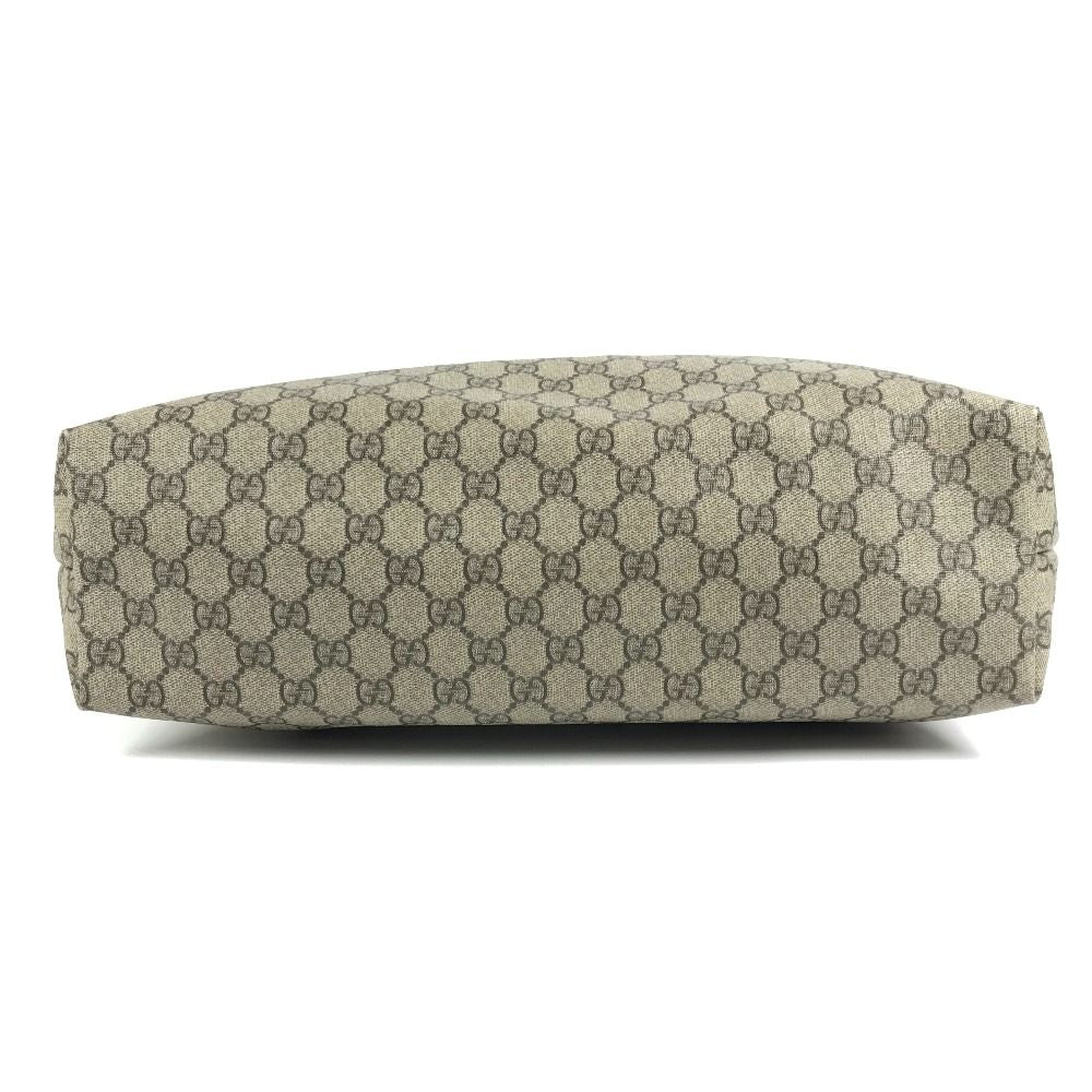 Gucci Shoulder Bag GG Logo Supreme Canvas Beige — view 5