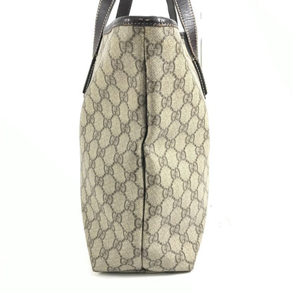 Gucci Shoulder Bag GG Logo Supreme Canvas Beige — view 4