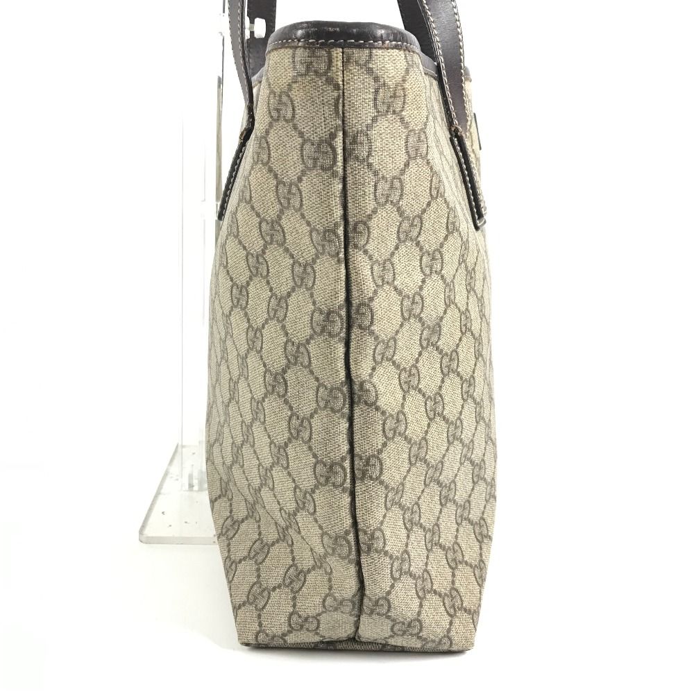 Gucci Shoulder Bag GG Logo Supreme Canvas Beige — view 3