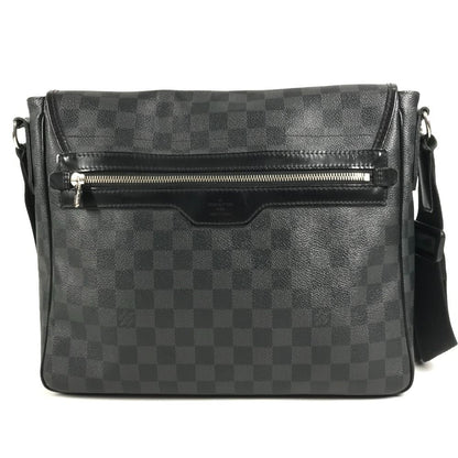 Louis Vuitton Shoulder Bag Daniel Damier Graphite Canvas Black — view 2
