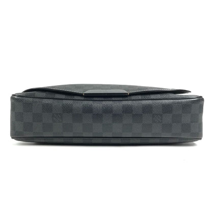 Louis Vuitton Shoulder Bag Daniel Damier Graphite Canvas Black — view 5