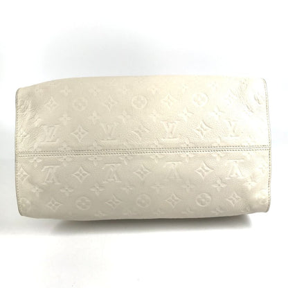 Louis Vuitton Shoulder Bag Lumineers PM Monogram Empreinte Leather Neige White — view 6
