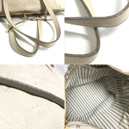 Louis Vuitton Shoulder Bag Lumineers PM Monogram Empreinte Leather Neige White — view 8