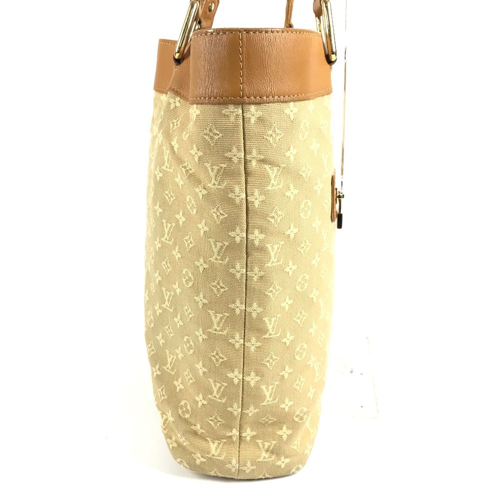 Louis Vuitton Shoulder Bag Lucille GM Monogram Mini Canvas Beige — view 4