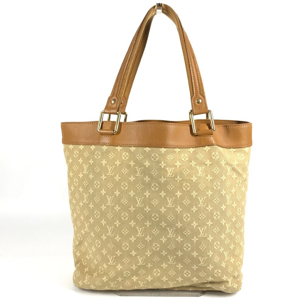 Louis Vuitton Shoulder Bag Lucille GM Monogram Mini Canvas Beige — view 2