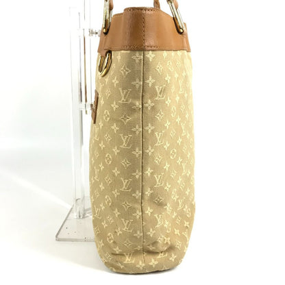 Louis Vuitton Shoulder Bag Lucille GM Monogram Mini Canvas Beige — view 3
