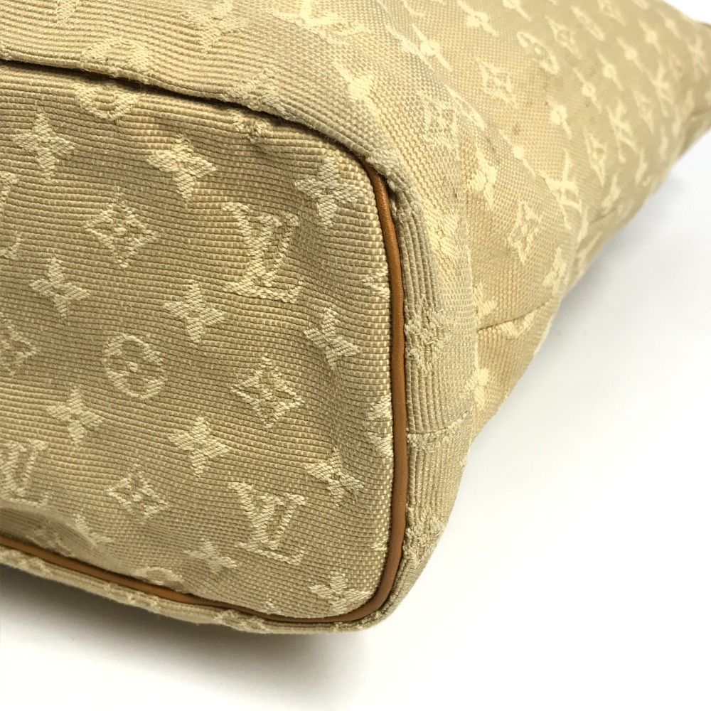 Louis Vuitton Shoulder Bag Lucille GM Monogram Mini Canvas Beige — view 6