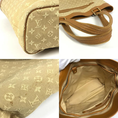Louis Vuitton Shoulder Bag Lucille GM Monogram Mini Canvas Beige — view 7