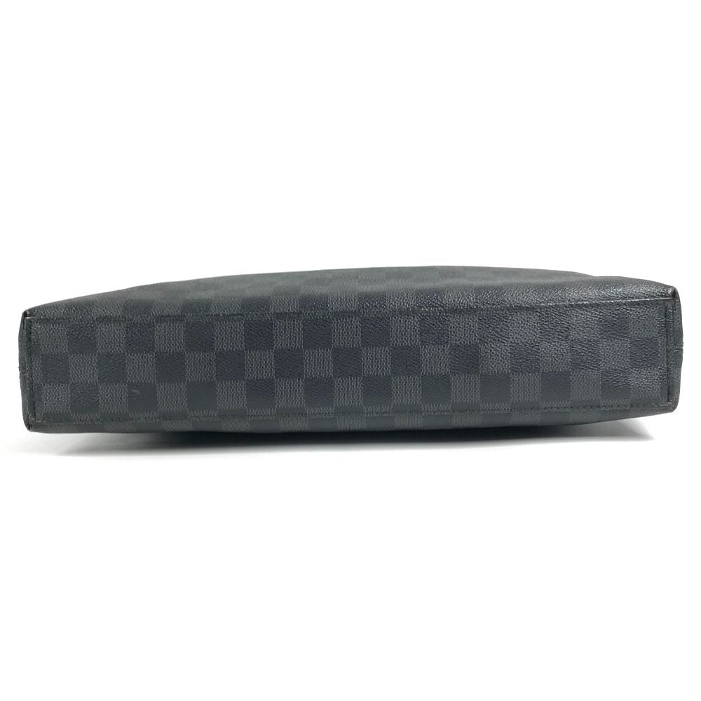 Louis Vuitton Business Bag Porte Documents Jour Pdj Damier Graphite Canvas Black — view 5