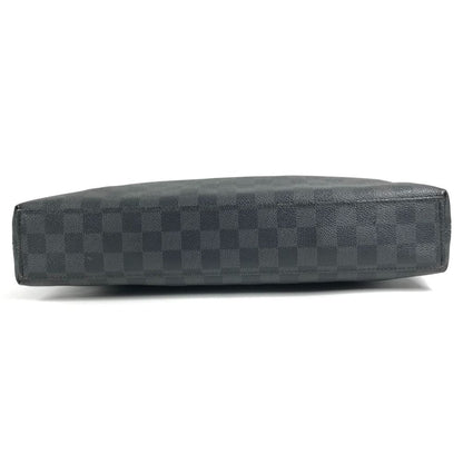 Louis Vuitton Business Bag Porte Documents Jour Pdj Damier Graphite Canvas Black — view 5