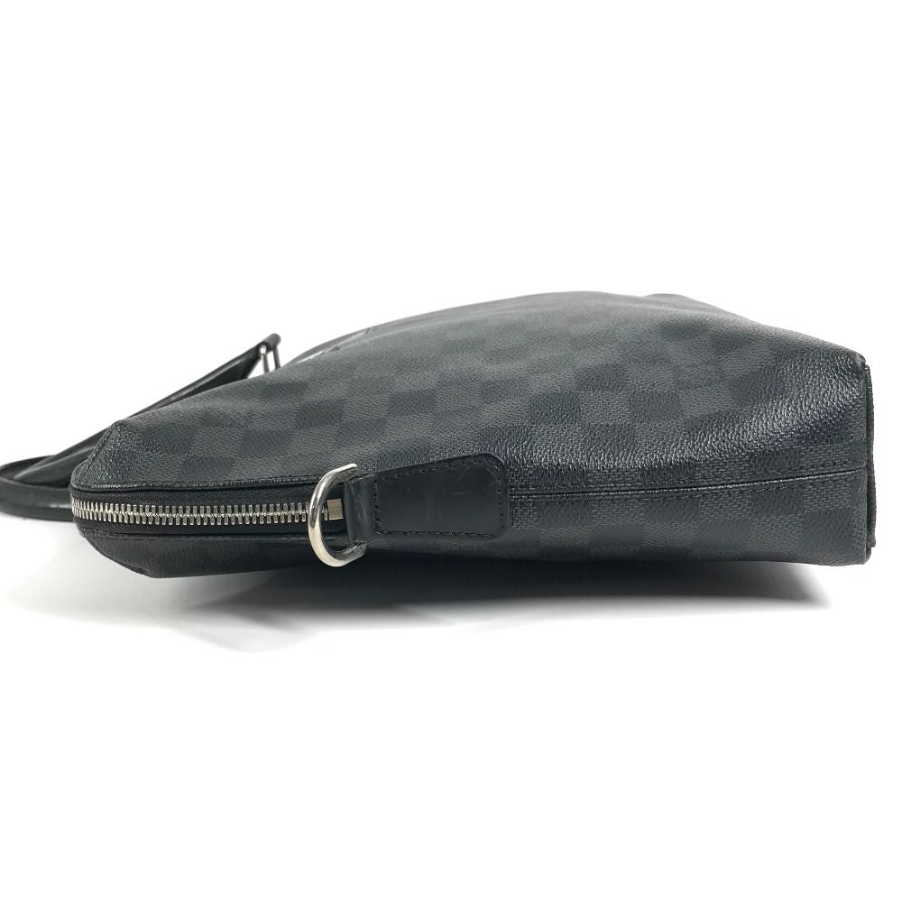 Louis Vuitton Business Bag Porte Documents Jour Pdj Damier Graphite Canvas Black — view 4