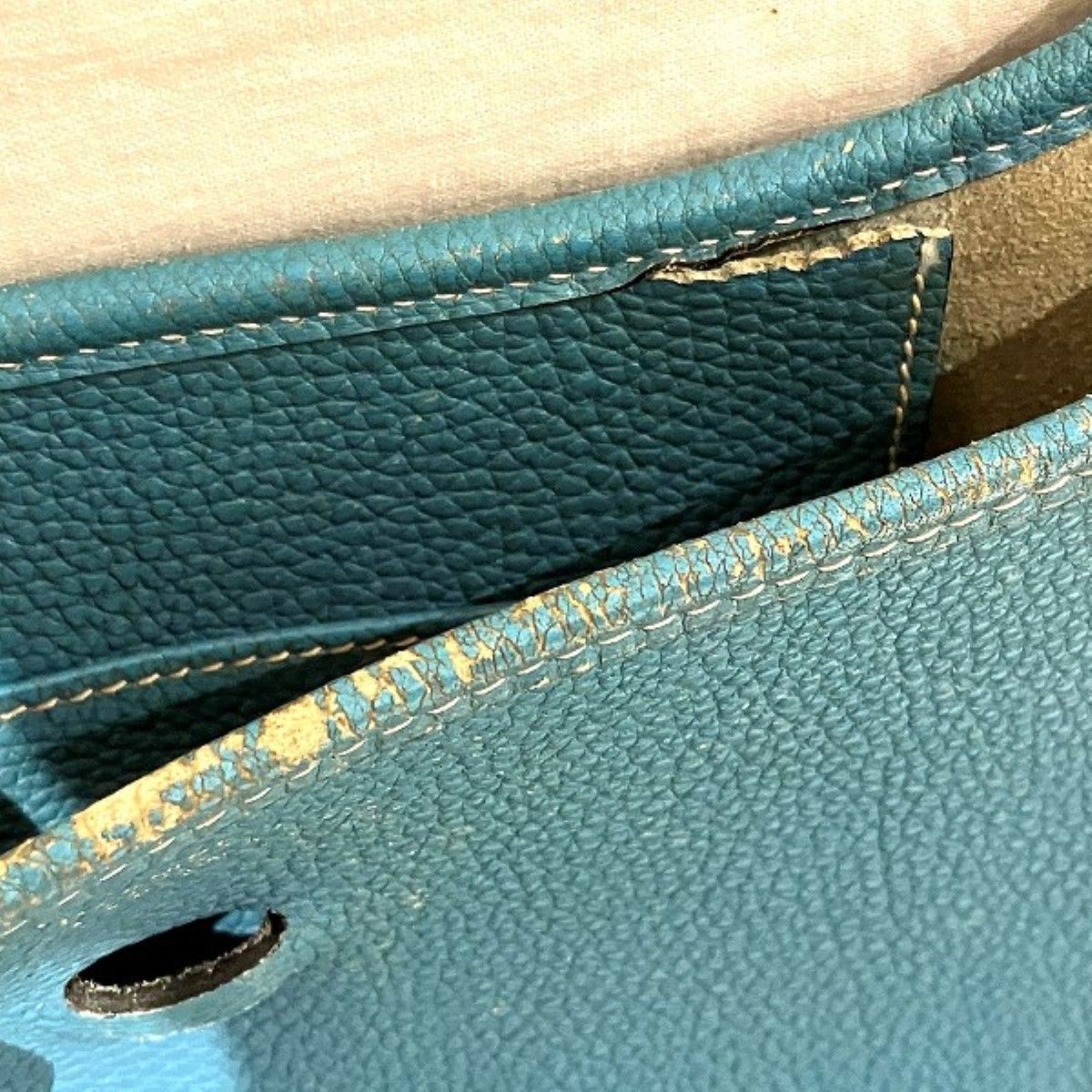 Hermes Evelyne Shoulder Bag Leather — view 5