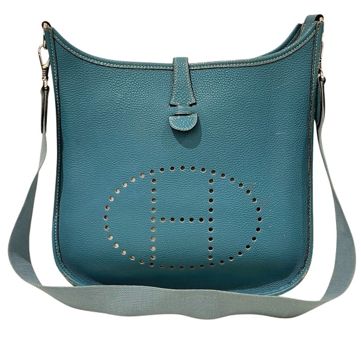Hermes Evelyne Shoulder Bag Leather