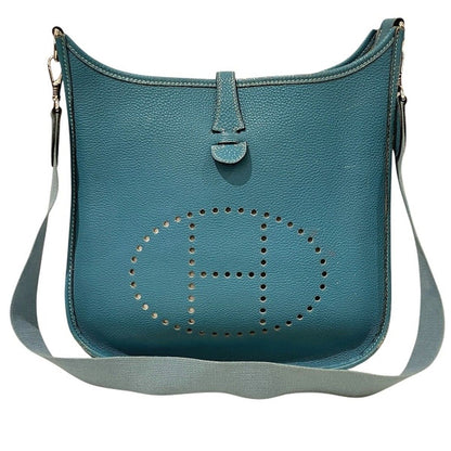 Hermes Evelyne Shoulder Bag Leather