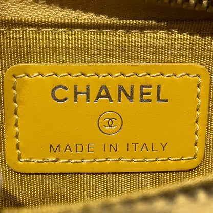Chanel Quilted Bias Stitch Card Case Leather — view 4